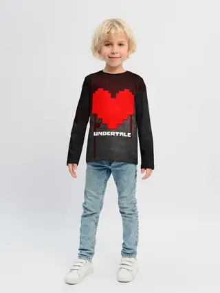 Детский лонгслив / UNDERTALE