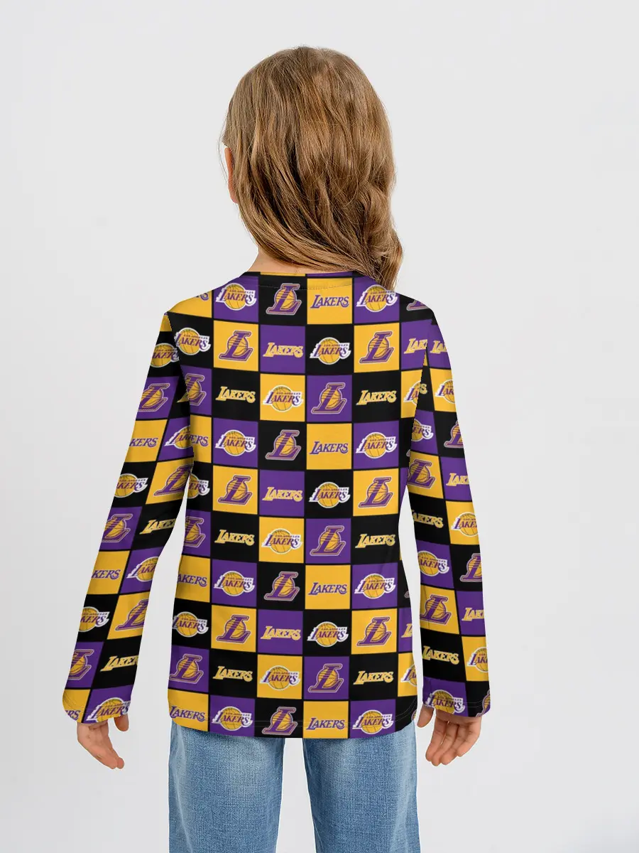 Детский лонгслив / LA LAKERS | ЛЕЙКЕРС