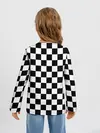 Детский лонгслив / Шахматка