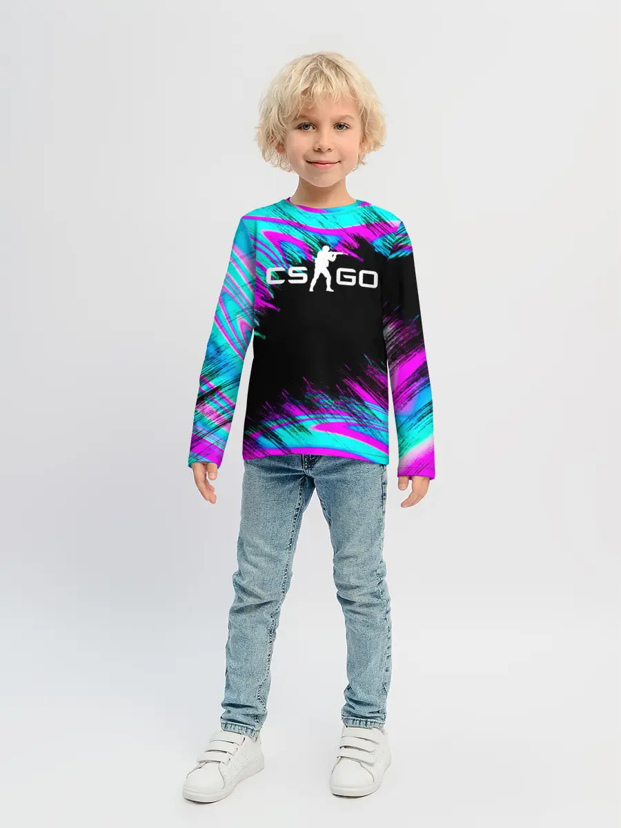Детский лонгслив / CS GO