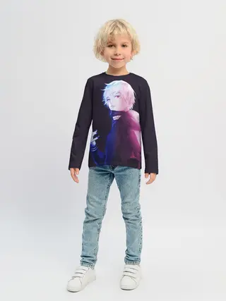 Детский лонгслив / Kaneki Ken обернулся