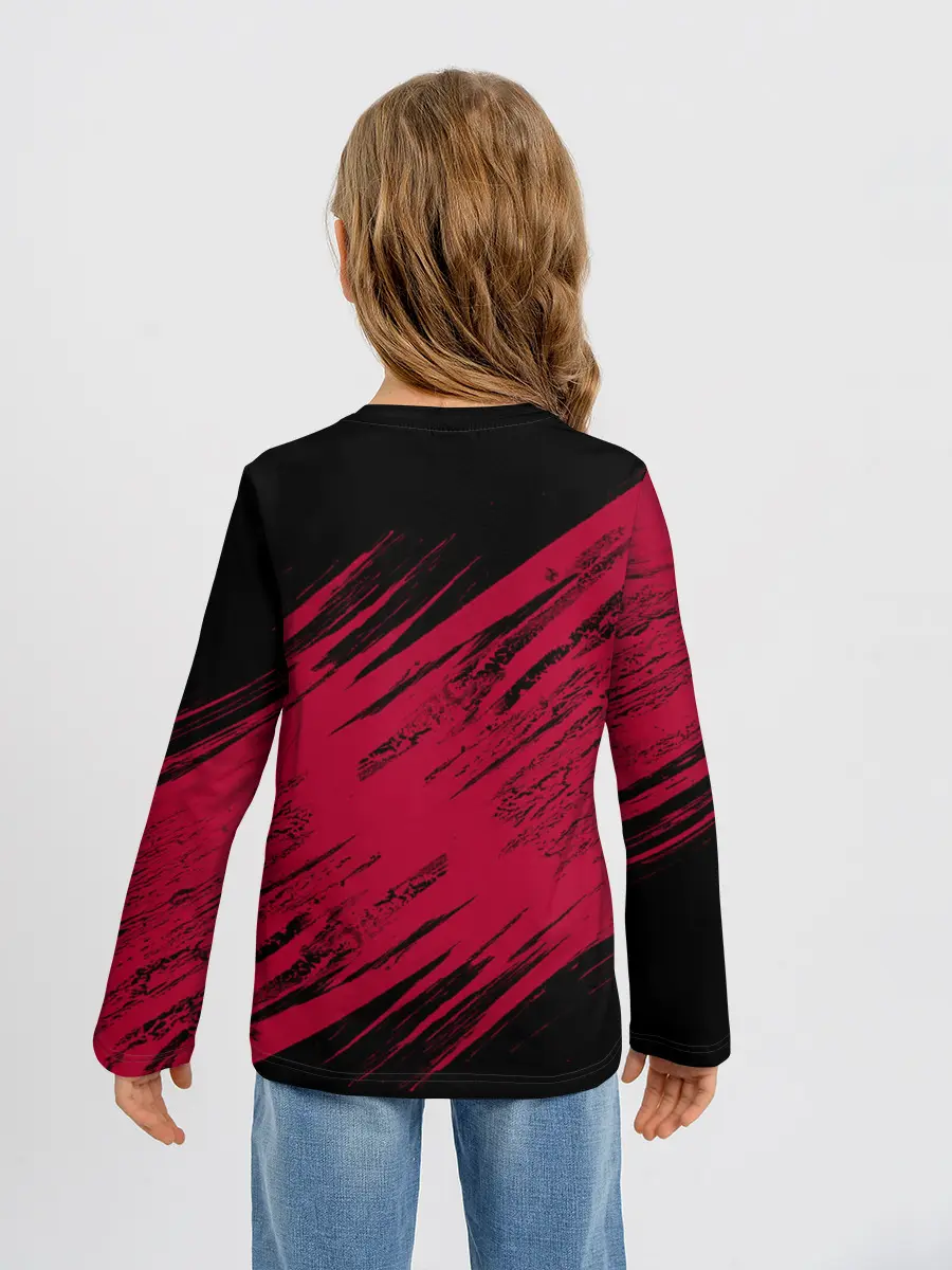 Детский лонгслив / Чикаго Буллз