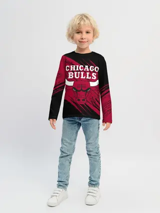 Детский лонгслив / Чикаго Буллз