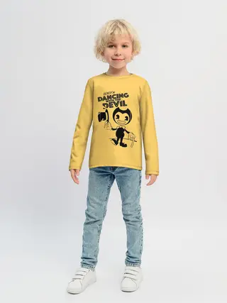 Детский лонгслив / Bendy And The Ink Machine