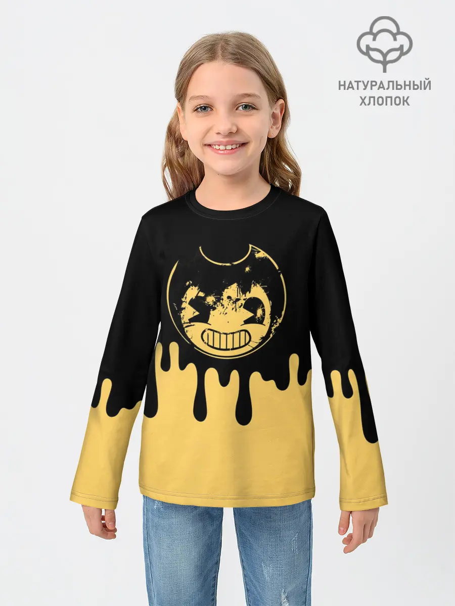 Детский лонгслив / Bendy And The Ink Machine