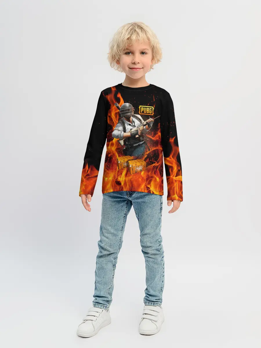 Детский лонгслив / PUBG