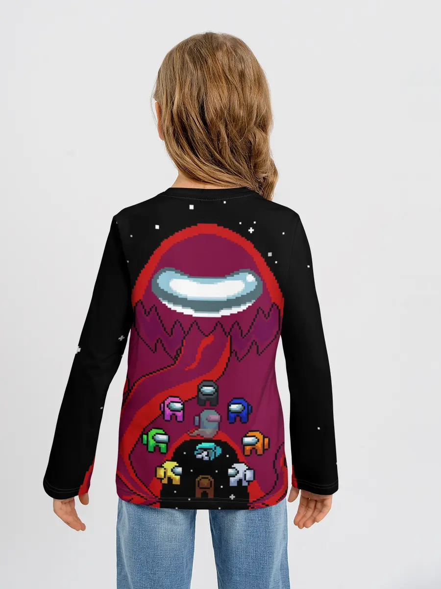 Детский лонгслив / Impostor Monster