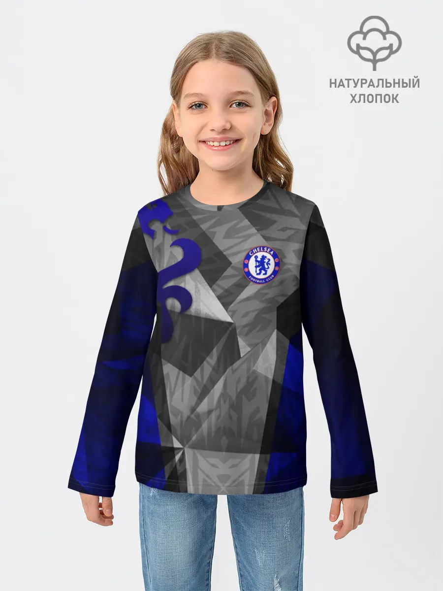 Детский лонгслив / Chelsea | Челси