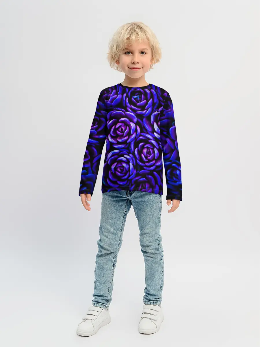Детский лонгслив / Lovely Roses