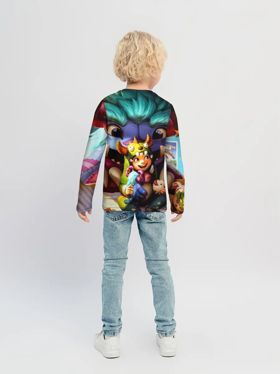 Детский лонгслив / Нуну и Виллумп