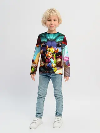 Детский лонгслив / Нуну и Виллумп