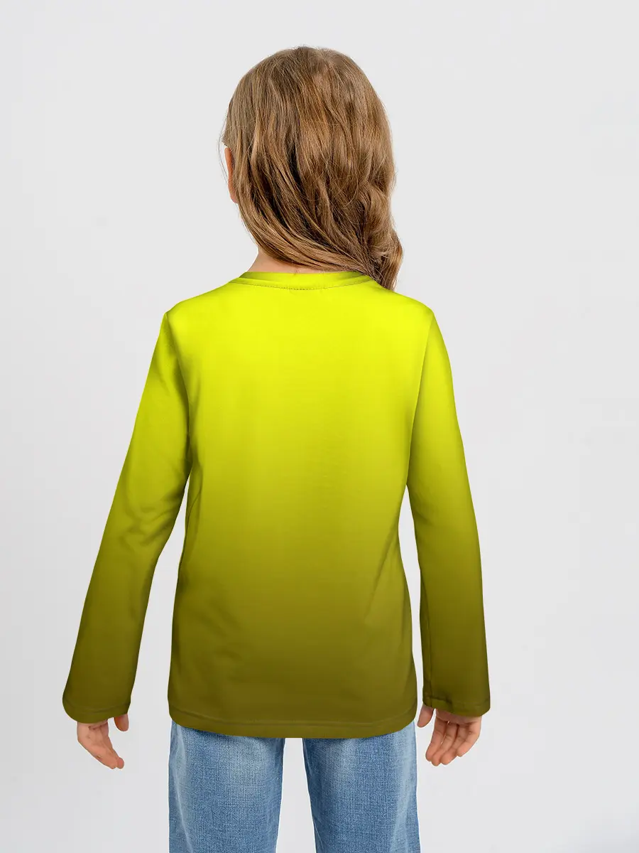 Детский лонгслив / утро доброе я нет