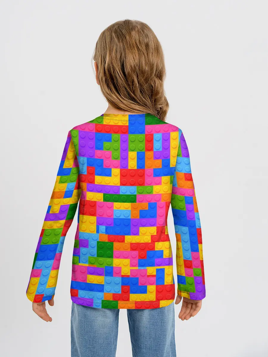 Детский лонгслив / ROBLOX LEGO