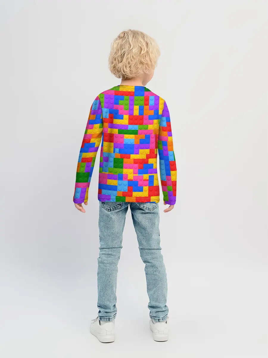 Детский лонгслив / ROBLOX LEGO