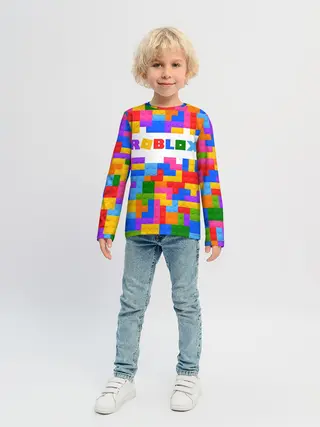 Детский лонгслив / ROBLOX LEGO