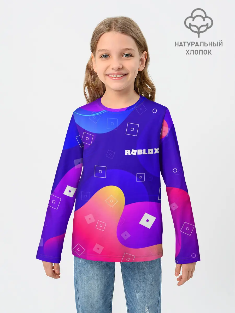 Детский лонгслив / ROBLOX