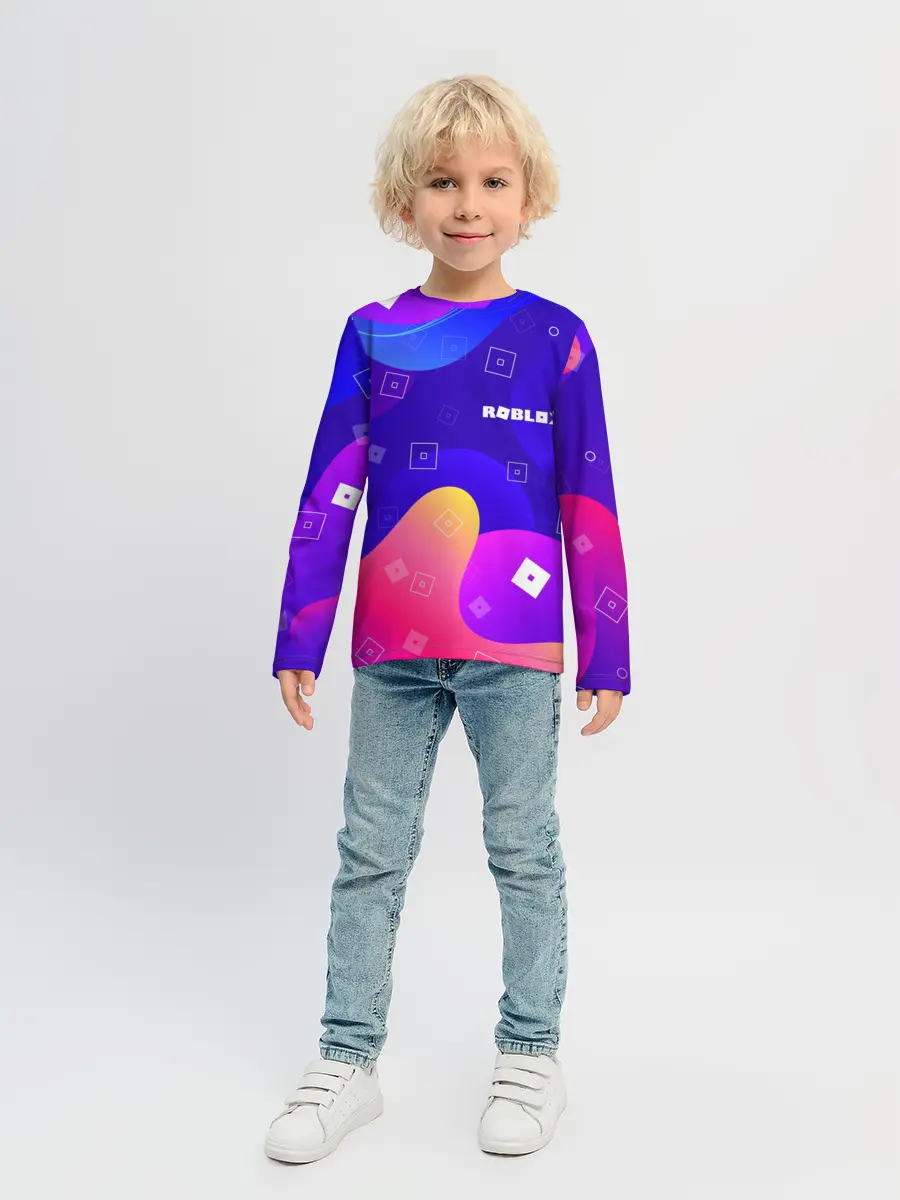 Детский лонгслив / ROBLOX