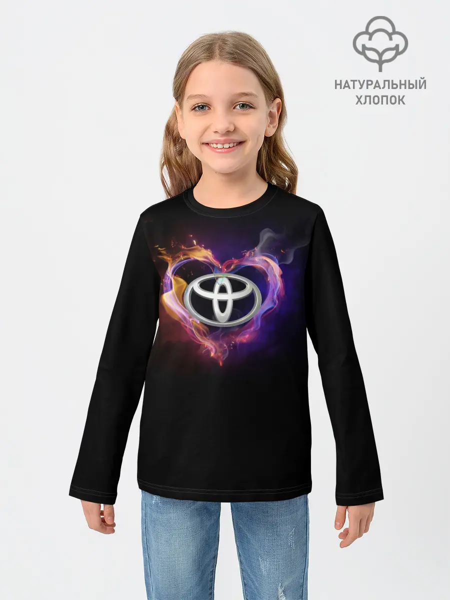 Детский лонгслив / Toyota