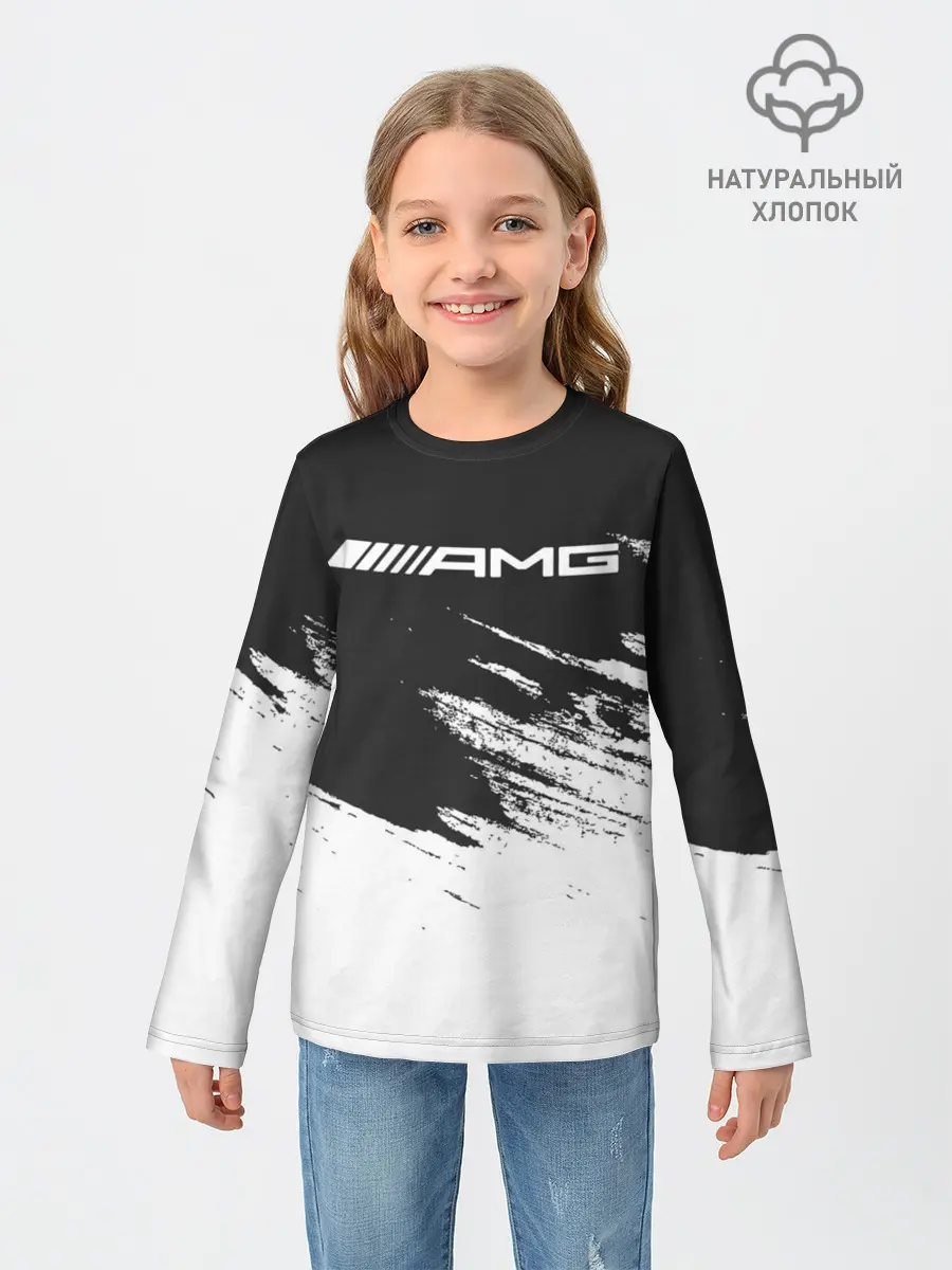 Детский лонгслив / AMG MERCEDES.