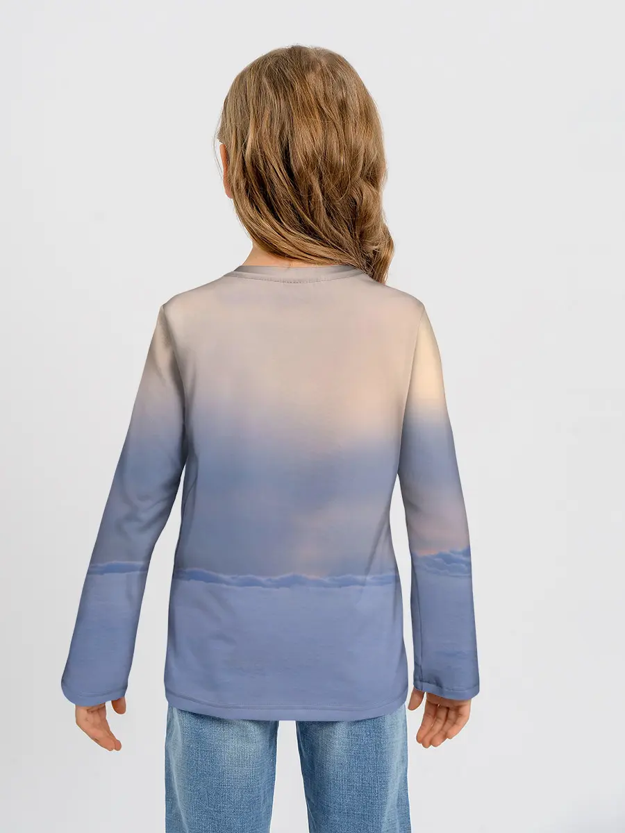 Детский лонгслив / Лисичка