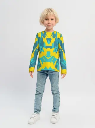 Детский лонгслив / ИГРОВОЙ РАСКРАС
