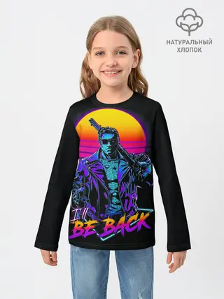 Детский лонгслив / I WILL BE BACK | TERMINATOR
