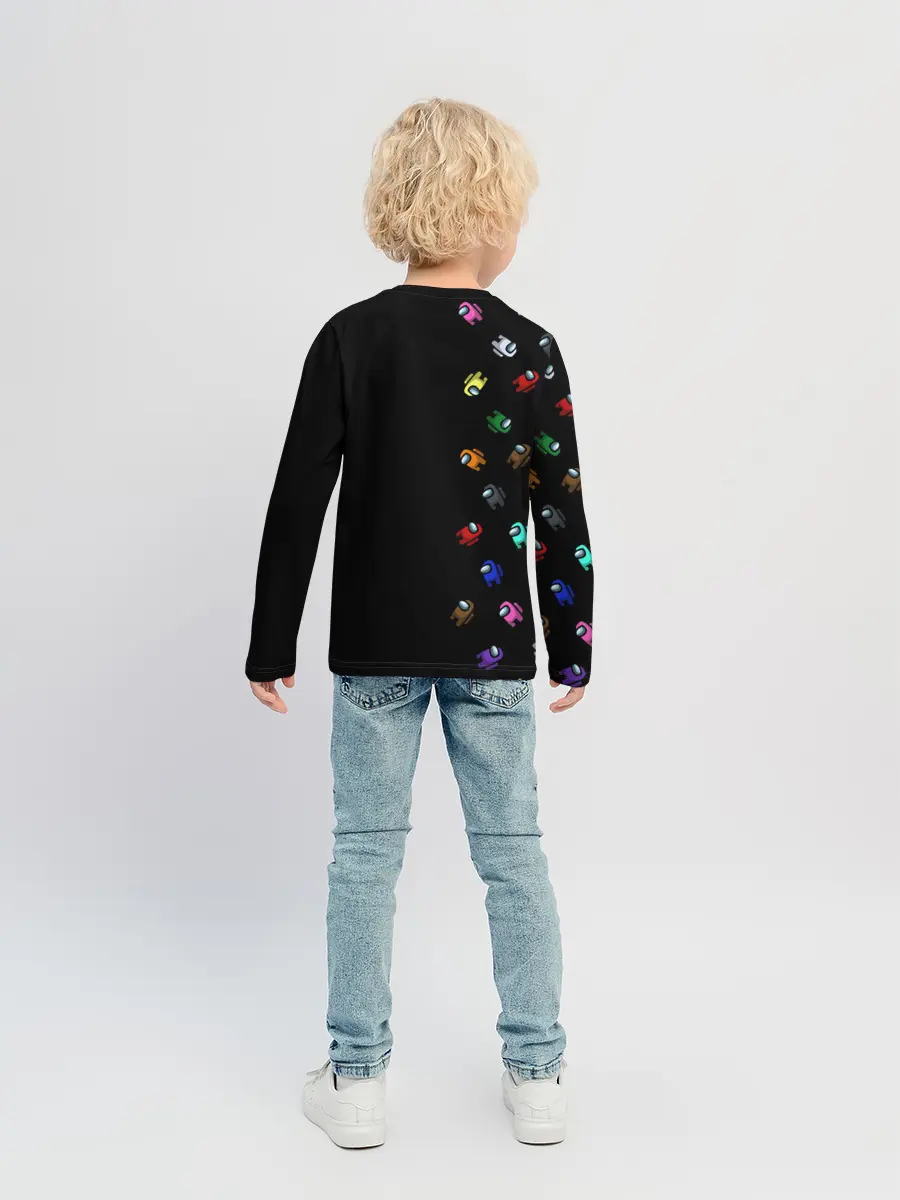 Детский лонгслив / AMONG US - Impostor