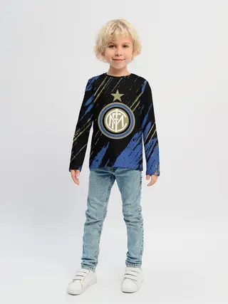Детский лонгслив / Inter / Интер.