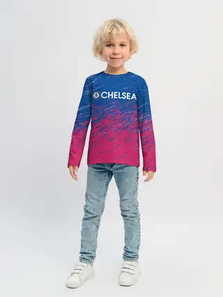 Детский лонгслив / Chelsea / Челси.