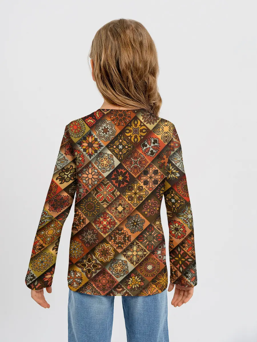 Детский лонгслив / СЛАВЯНСКАЯ СИМВОЛИКА