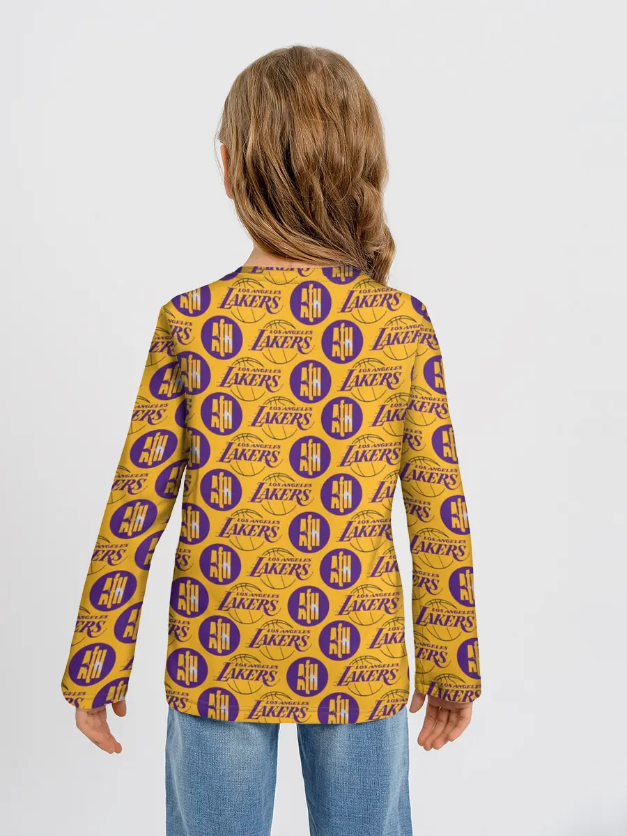 Детский лонгслив / LA LAKERS