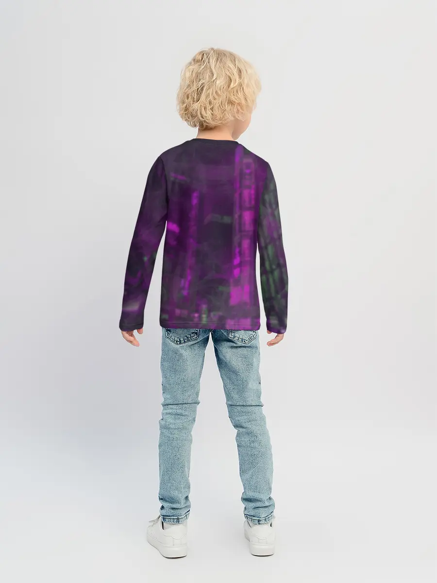 Детский лонгслив / Zero Two in mask