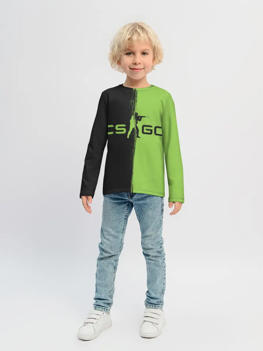 Детский лонгслив / CS GO