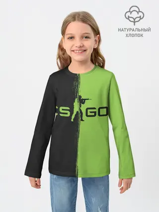 Детский лонгслив / CS GO