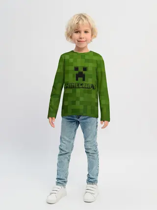 Детский лонгслив / Minecraft