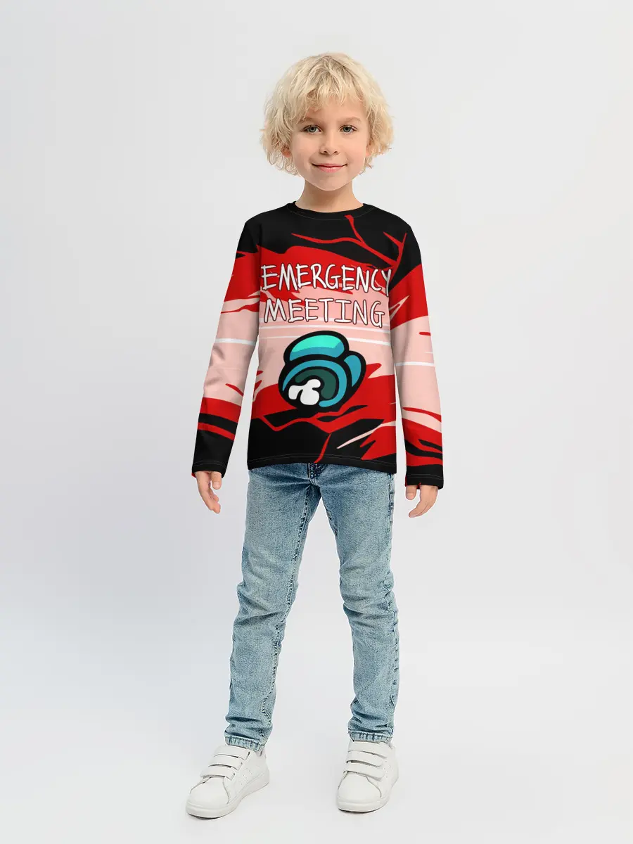 Детский лонгслив / AMONG US