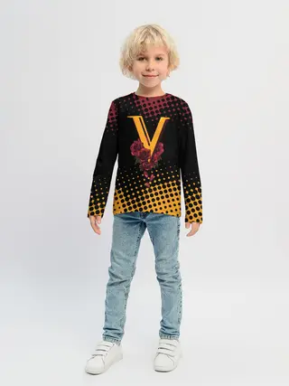 Детский лонгслив / CYBERPUNK 2077 / VALENTINO.