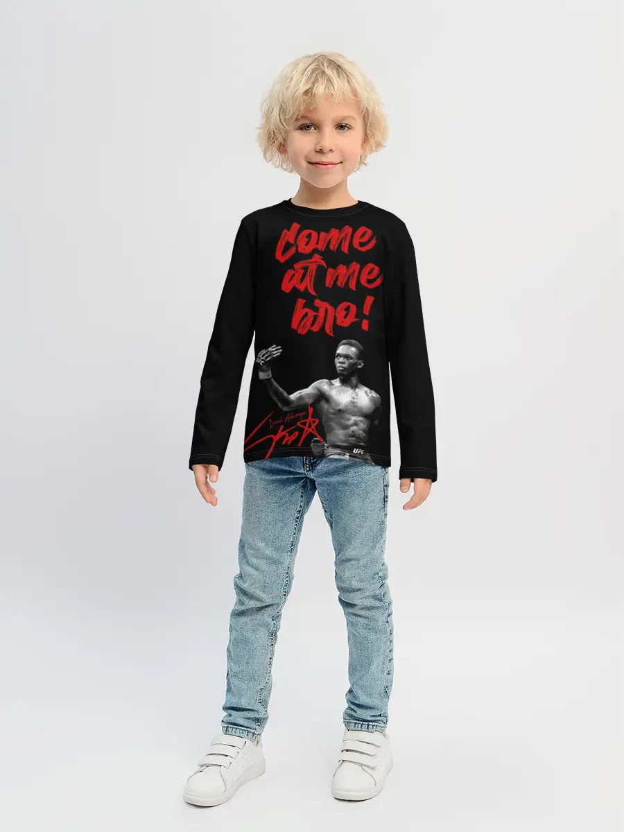 Детский лонгслив / Israel Adesanya