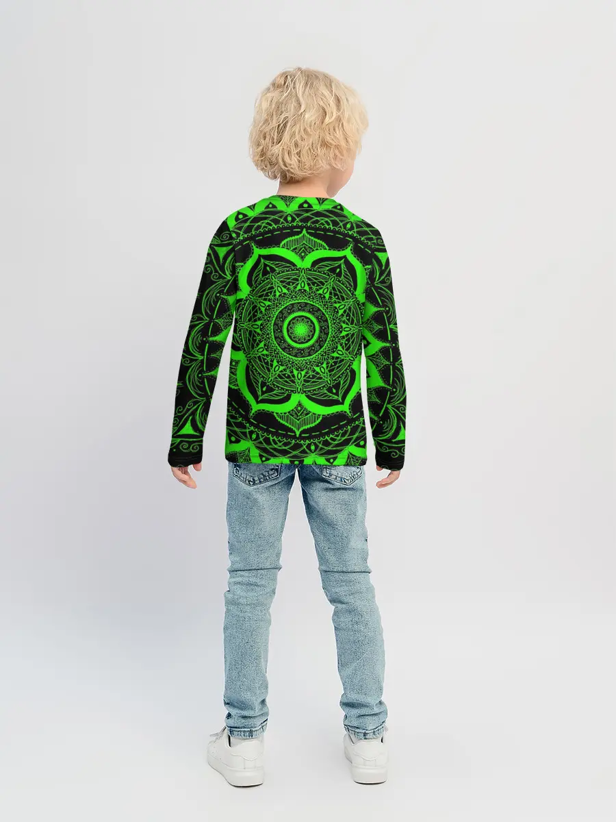 Детский лонгслив / Mandala