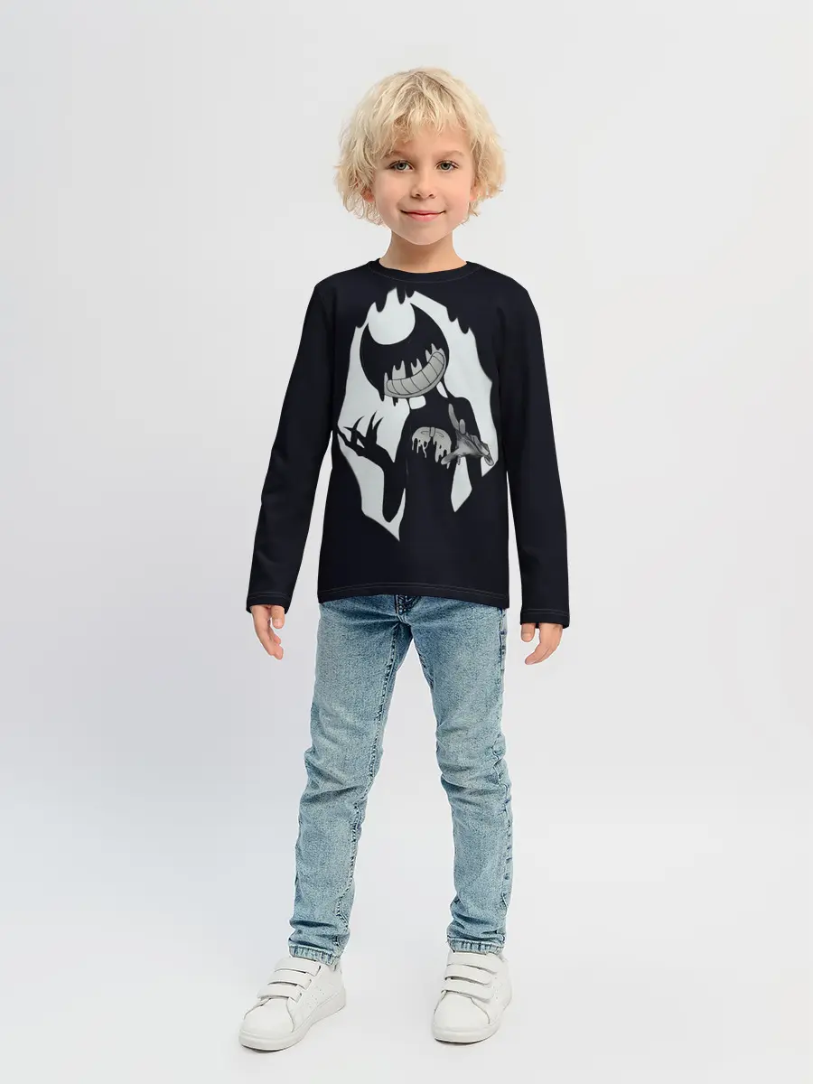Детский лонгслив / Bendy And The Ink Machine