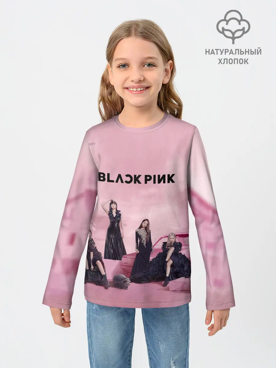 Детский лонгслив / BLACKPINK x PUBG
