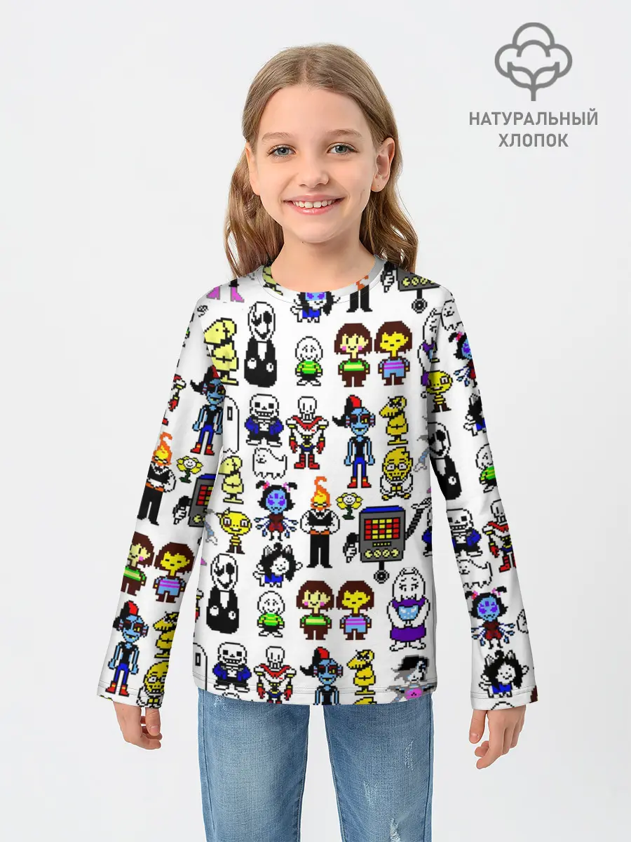 Детский лонгслив / UNDERTALE