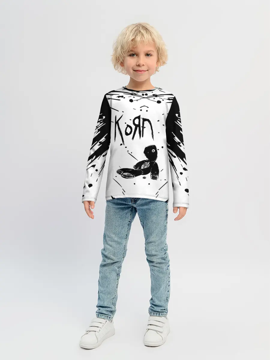 Детский лонгслив / korn
