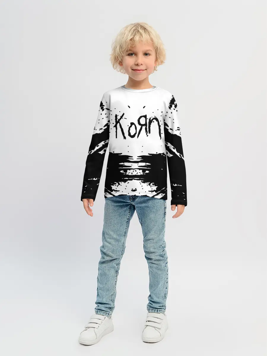Детский лонгслив / korn