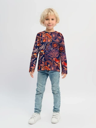 Детский лонгслив / Ornament-$