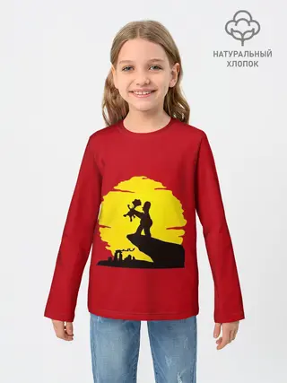 Детский лонгслив / КОРОЛЬ БАРТ