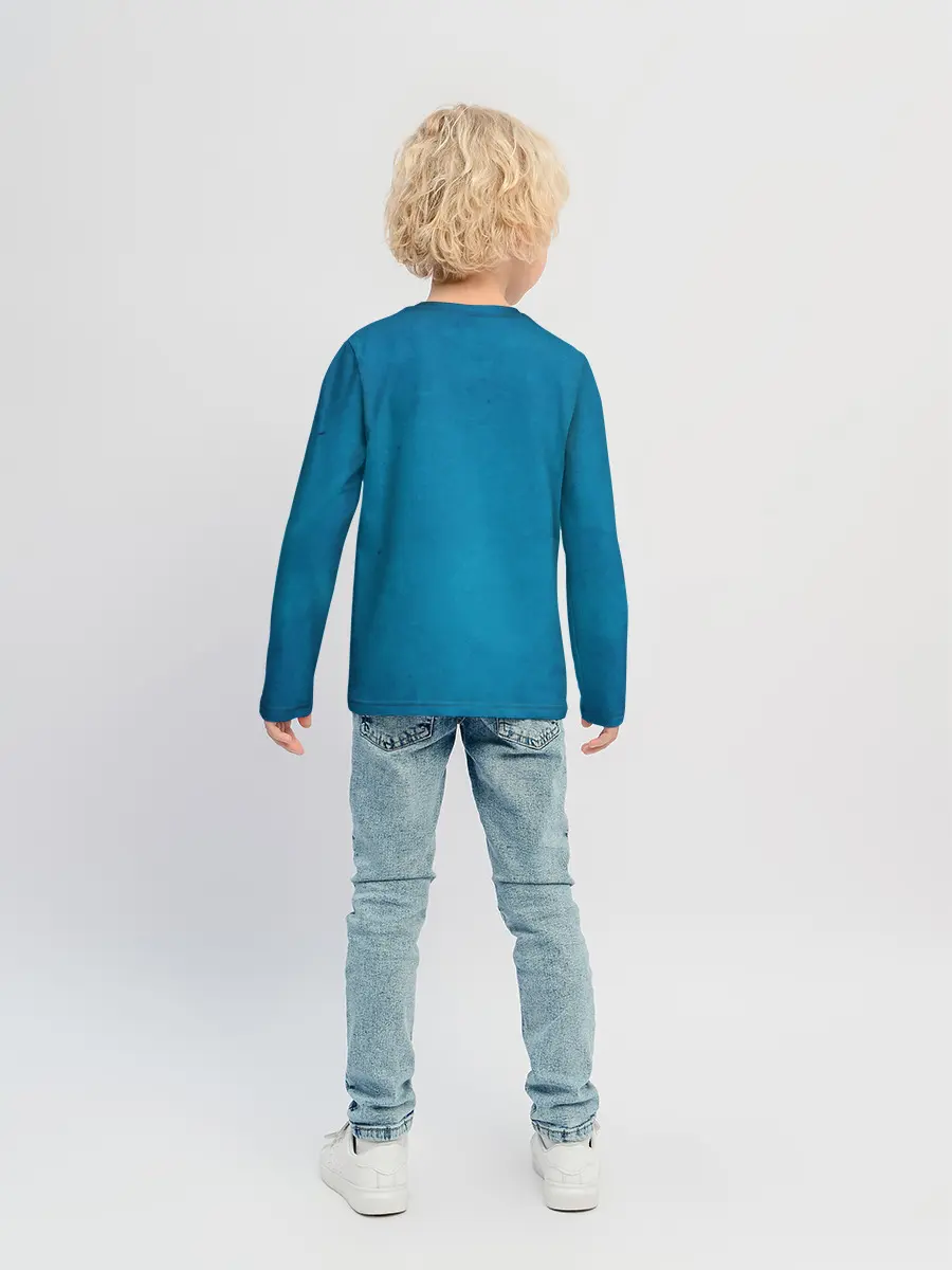 Детский лонгслив / Stay home boys club