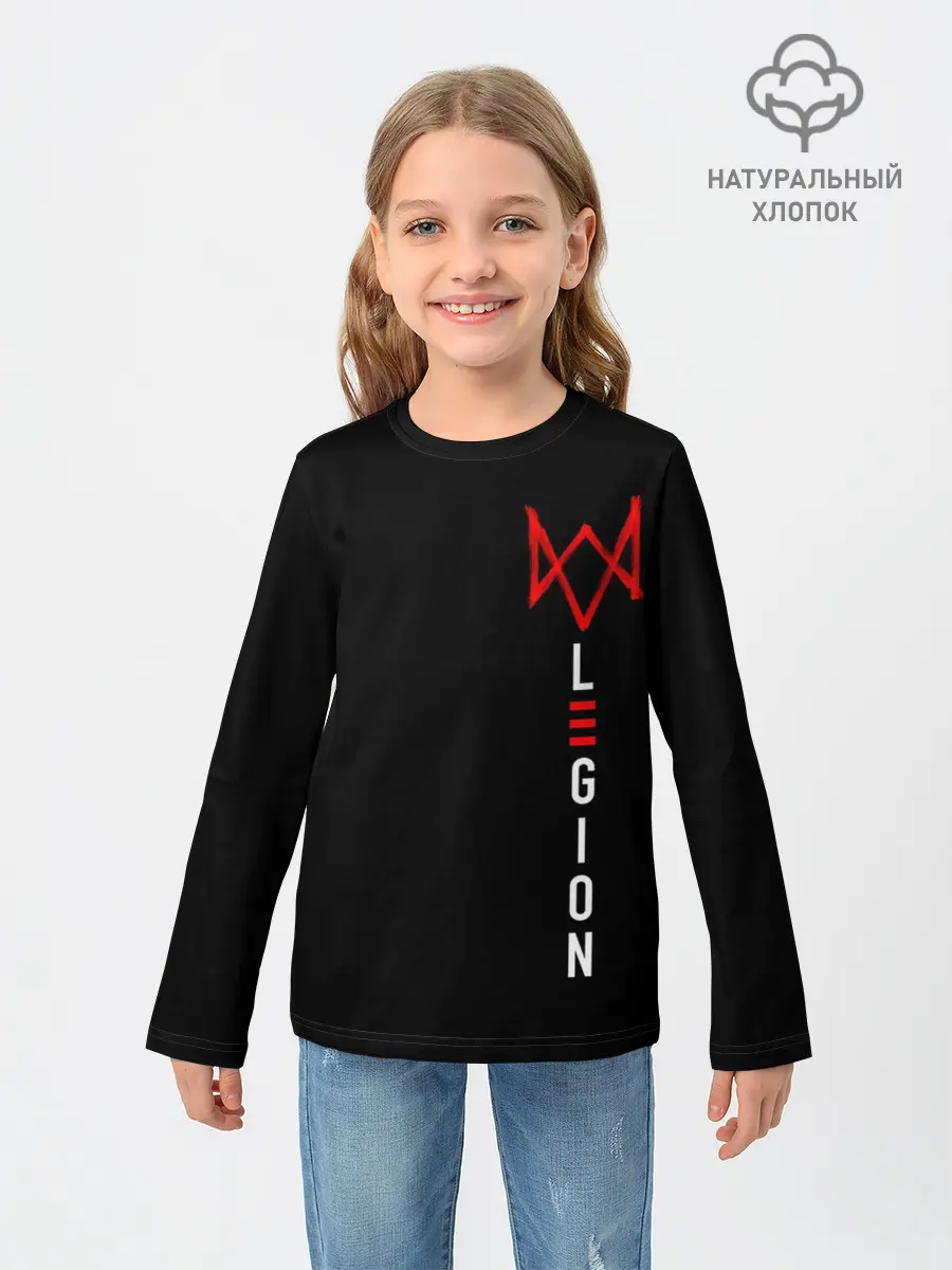 Детский лонгслив / Watch Dogs: Legion