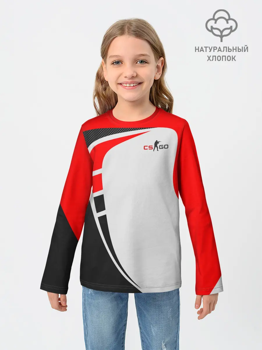Детский лонгслив / CS GO