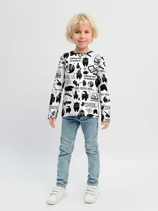 Детский лонгслив / AMONG US